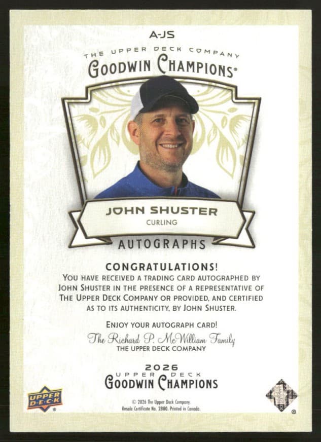 John Shuster back