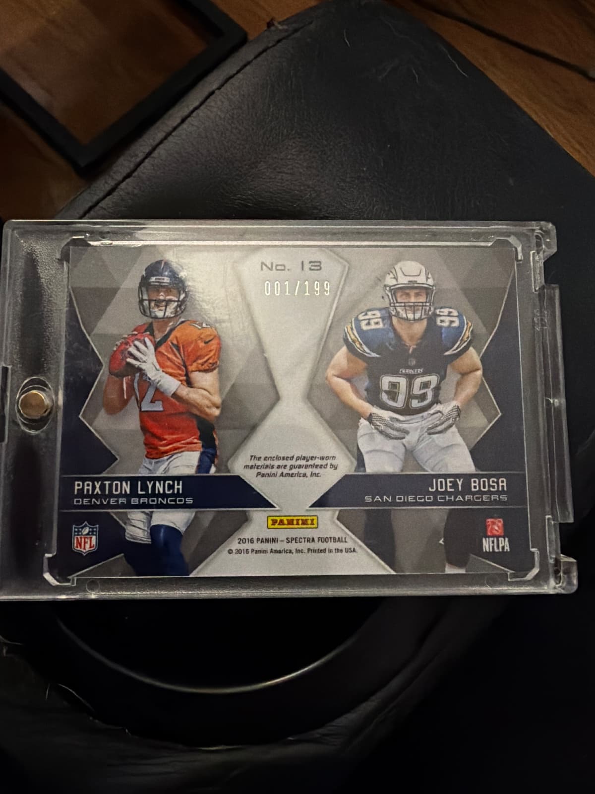 Paxton Lynch / Joey Bosa back