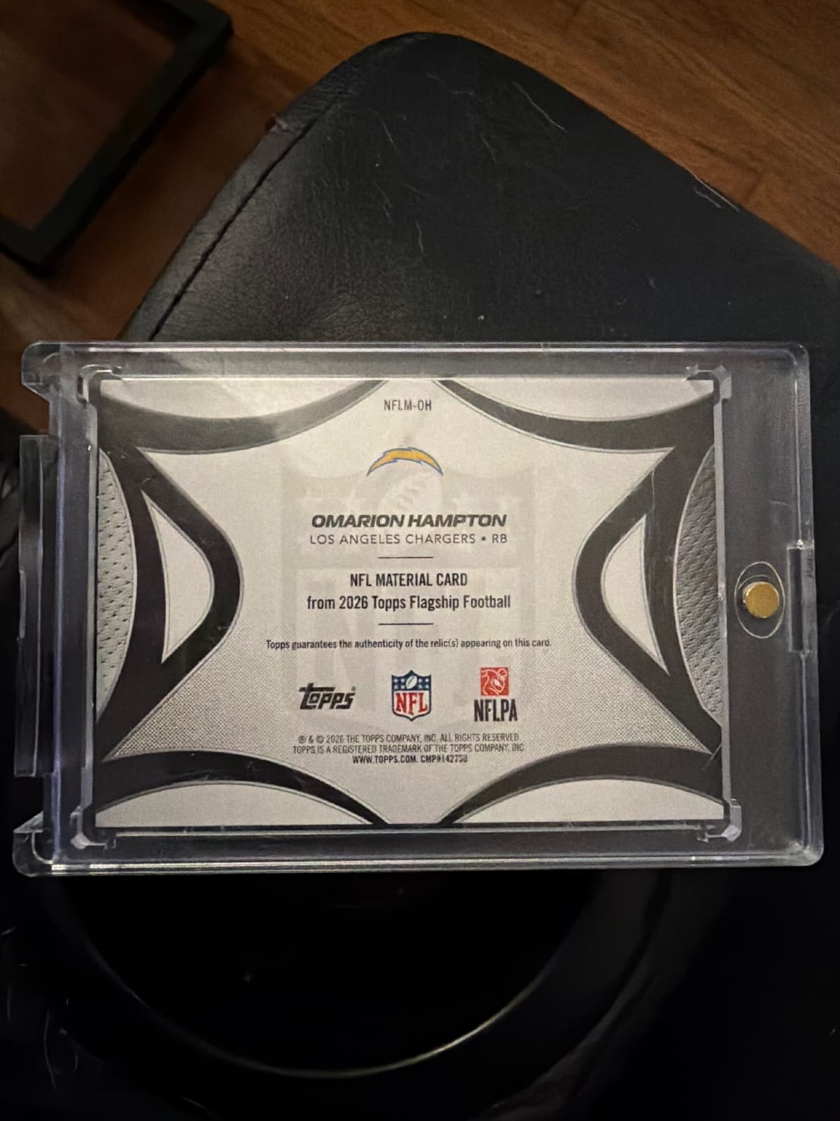 Omarion Hampton back