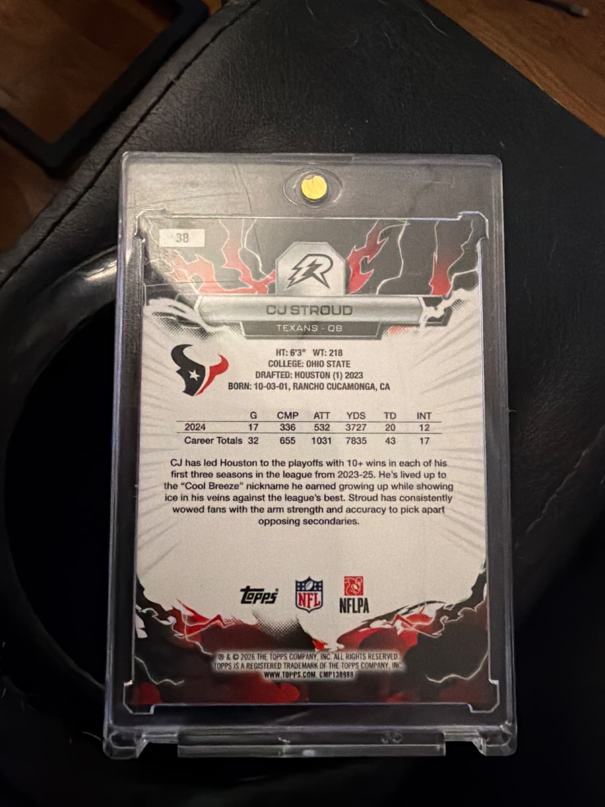 CJ Stroud back