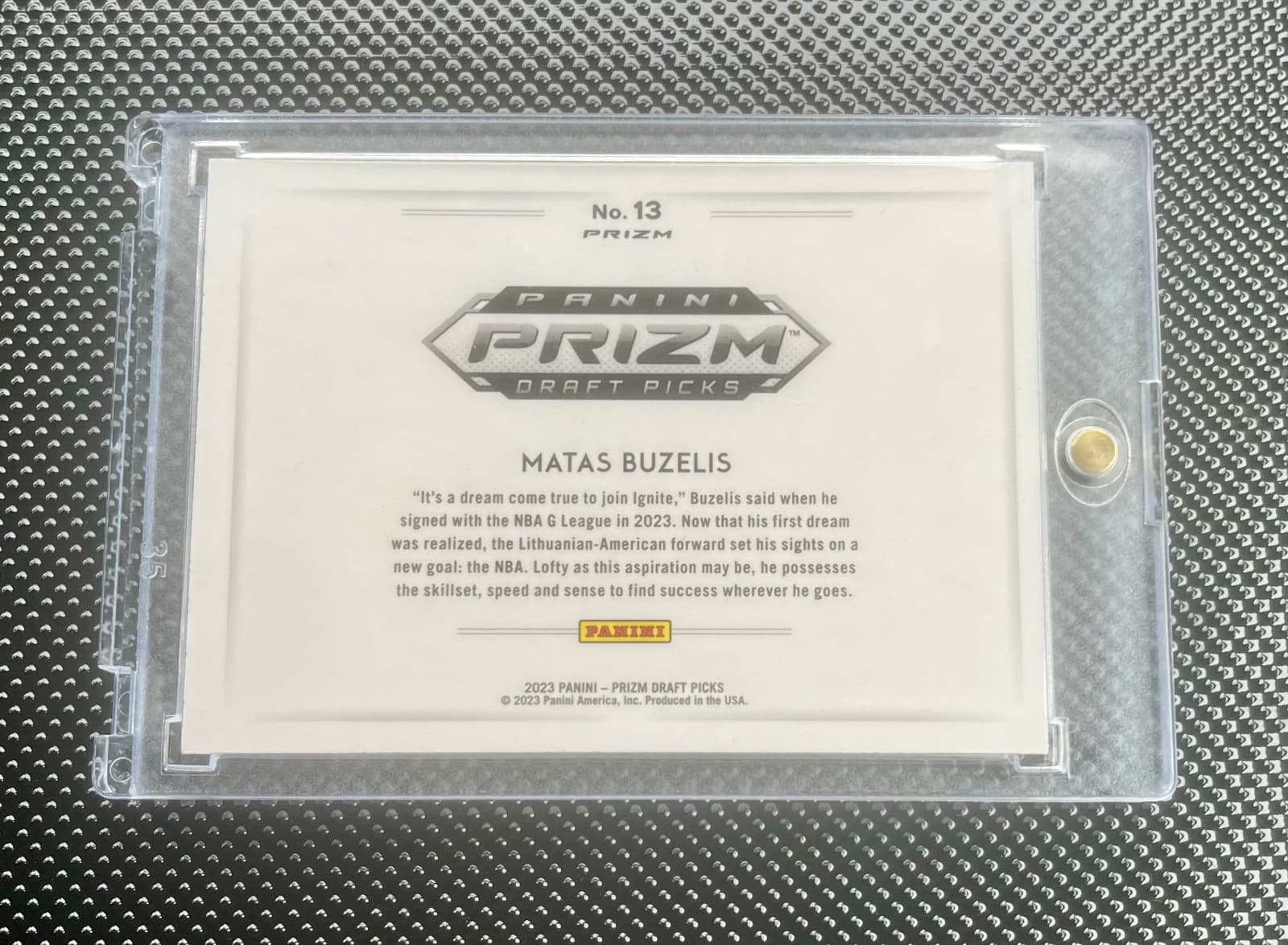 Matas Buzelis back