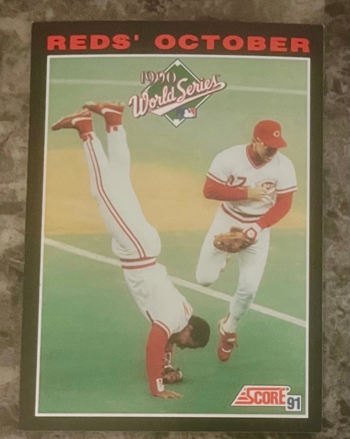 1991 Score Reds’ October #795 1990 World Series Cincinnati Reds